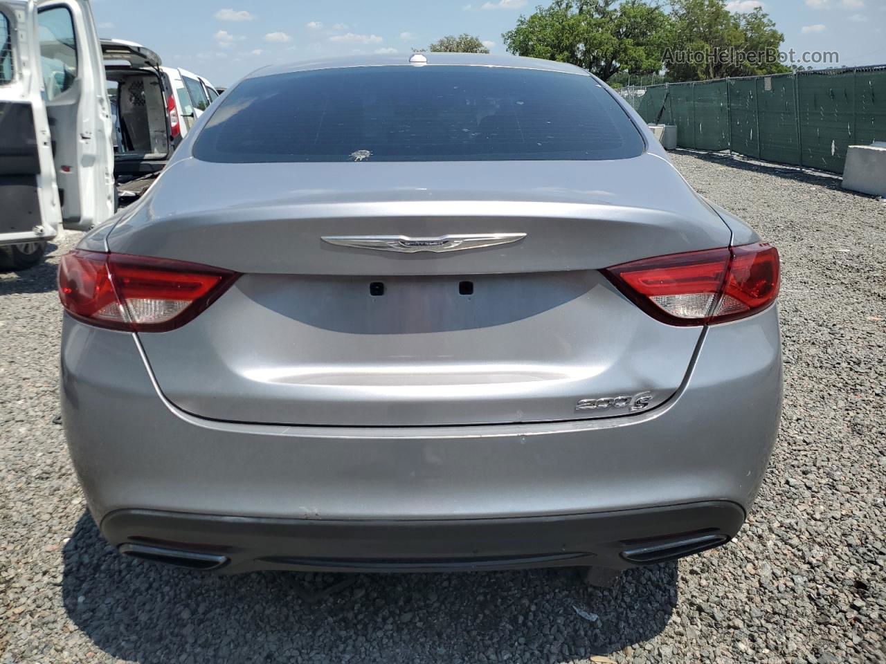 2015 Chrysler 200 S Silver vin: 1C3CCCBB1FN573283