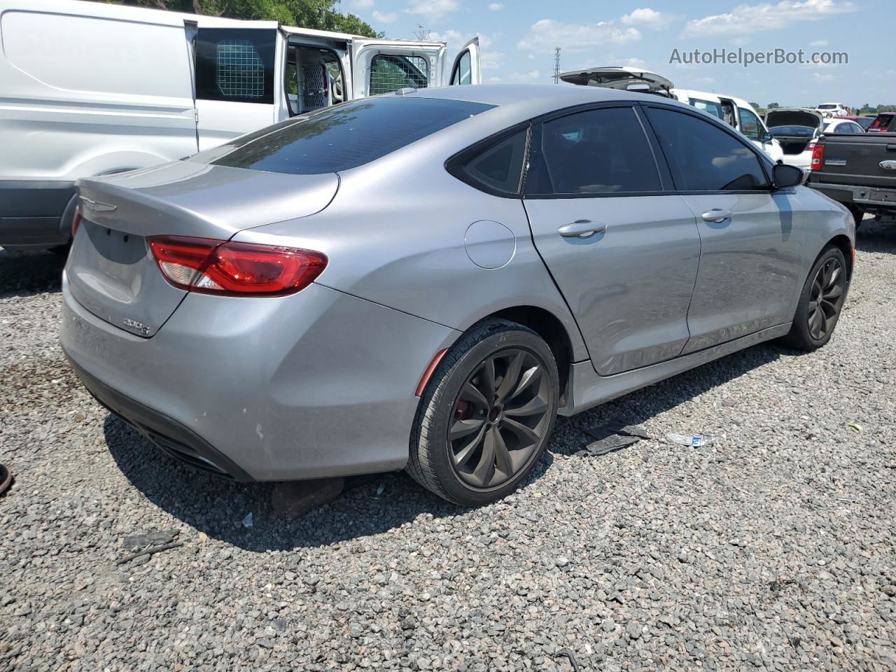 2015 Chrysler 200 S Silver vin: 1C3CCCBB1FN573283