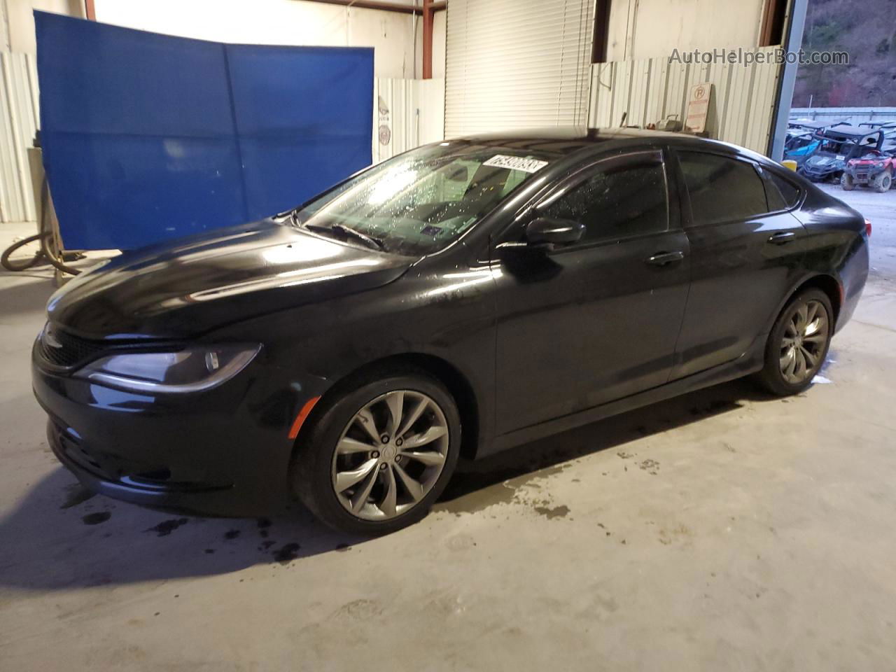 2016 Chrysler 200 S Black vin: 1C3CCCBB1GN149667