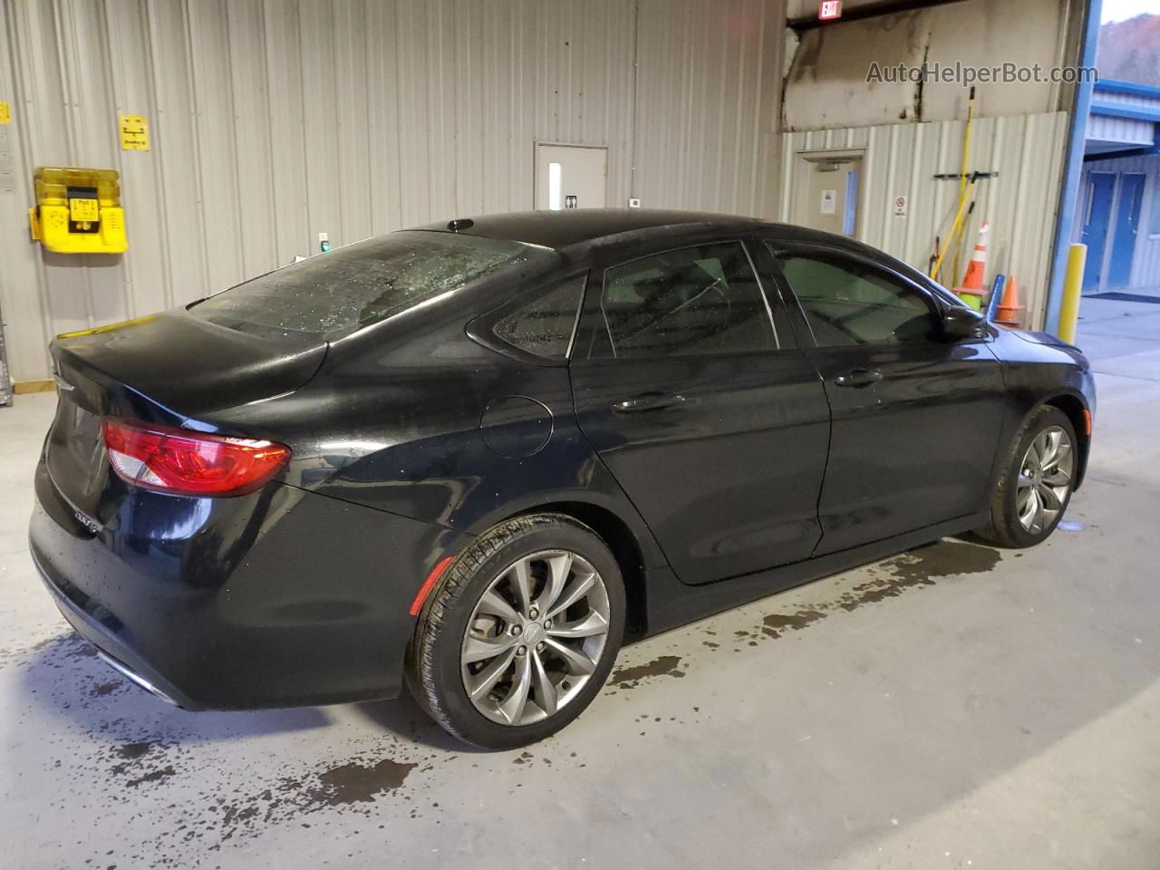 2016 Chrysler 200 S Black vin: 1C3CCCBB1GN149667