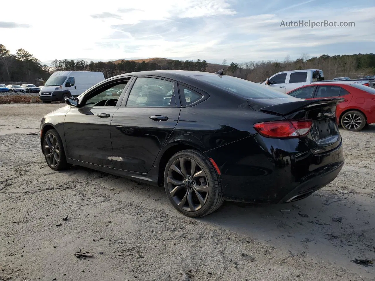 2015 Chrysler 200 S Black vin: 1C3CCCBB2FN564821