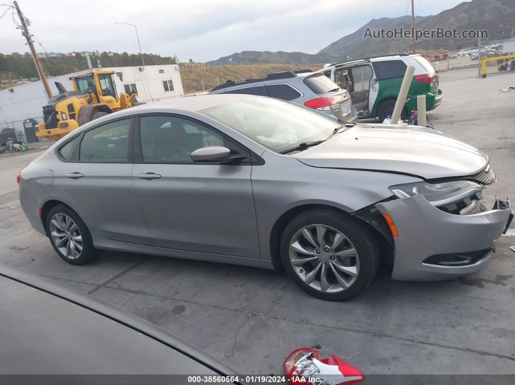 2015 Chrysler 200 S Серый vin: 1C3CCCBB2FN731467