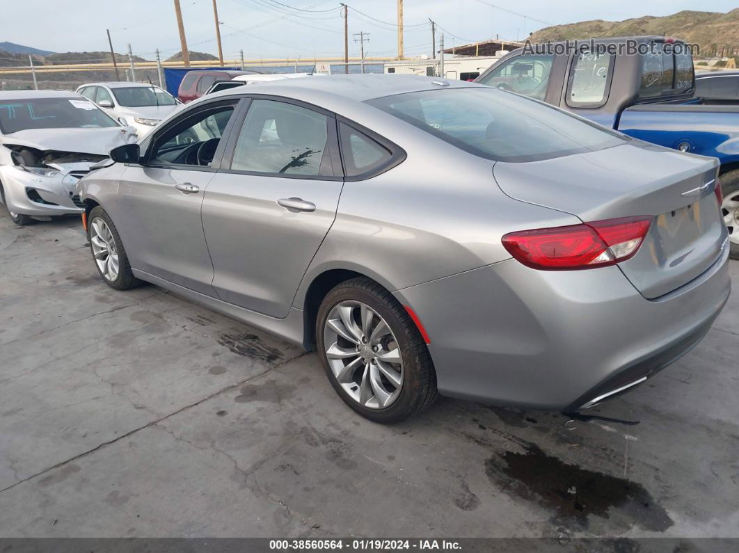 2015 Chrysler 200 S Серый vin: 1C3CCCBB2FN731467