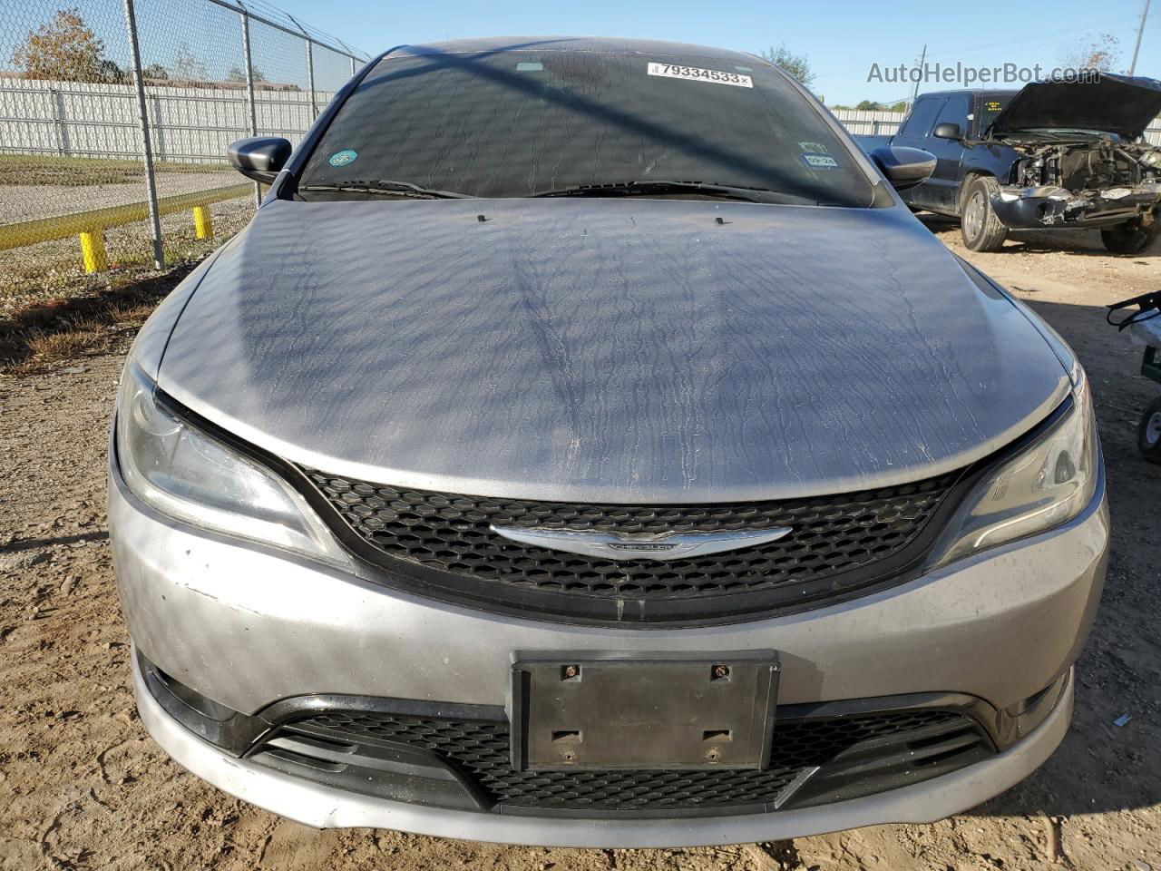 2015 Chrysler 200 S Серебряный vin: 1C3CCCBB2FN736992