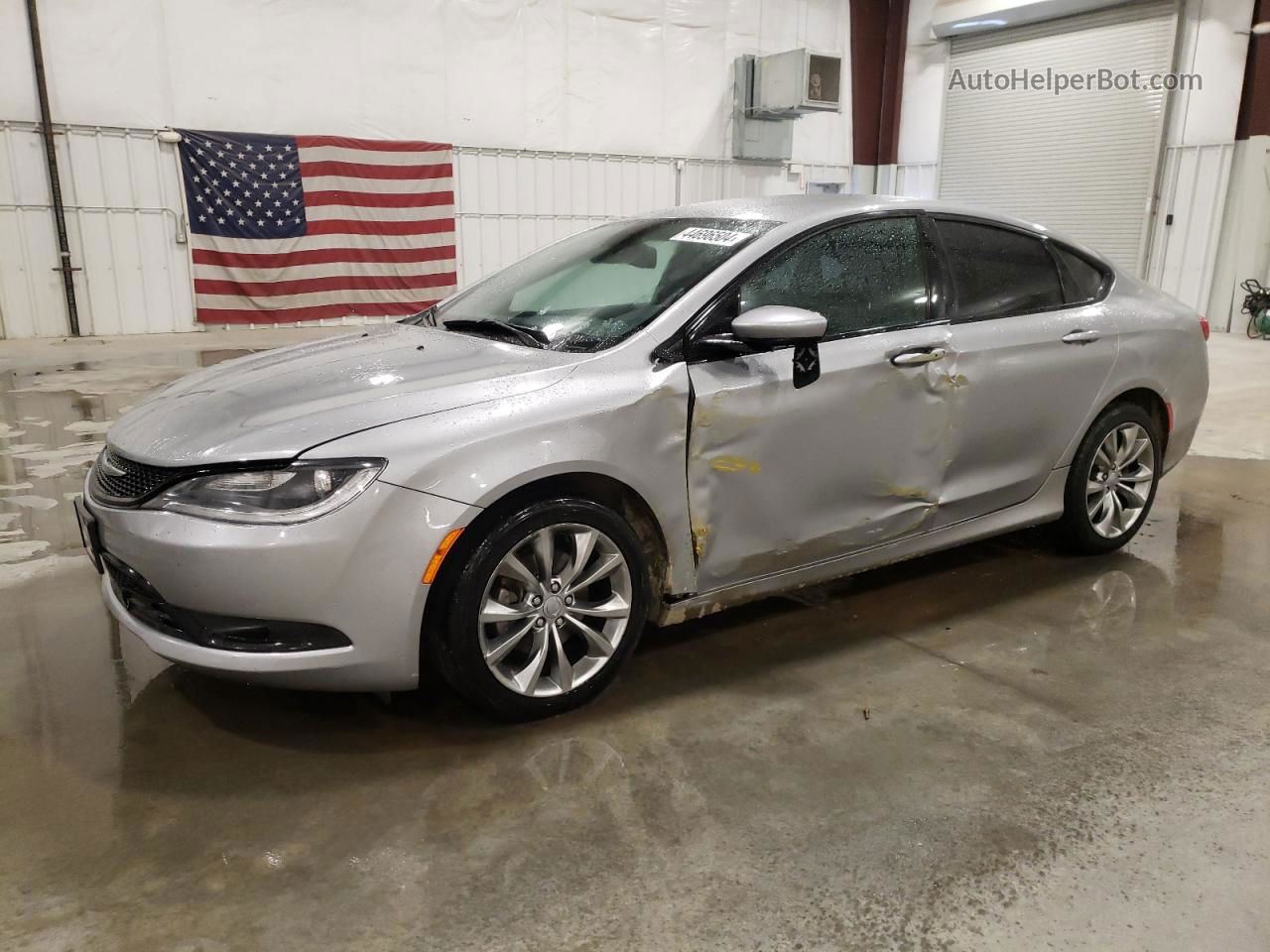 2015 Chrysler 200 S Серый vin: 1C3CCCBB3FN538034