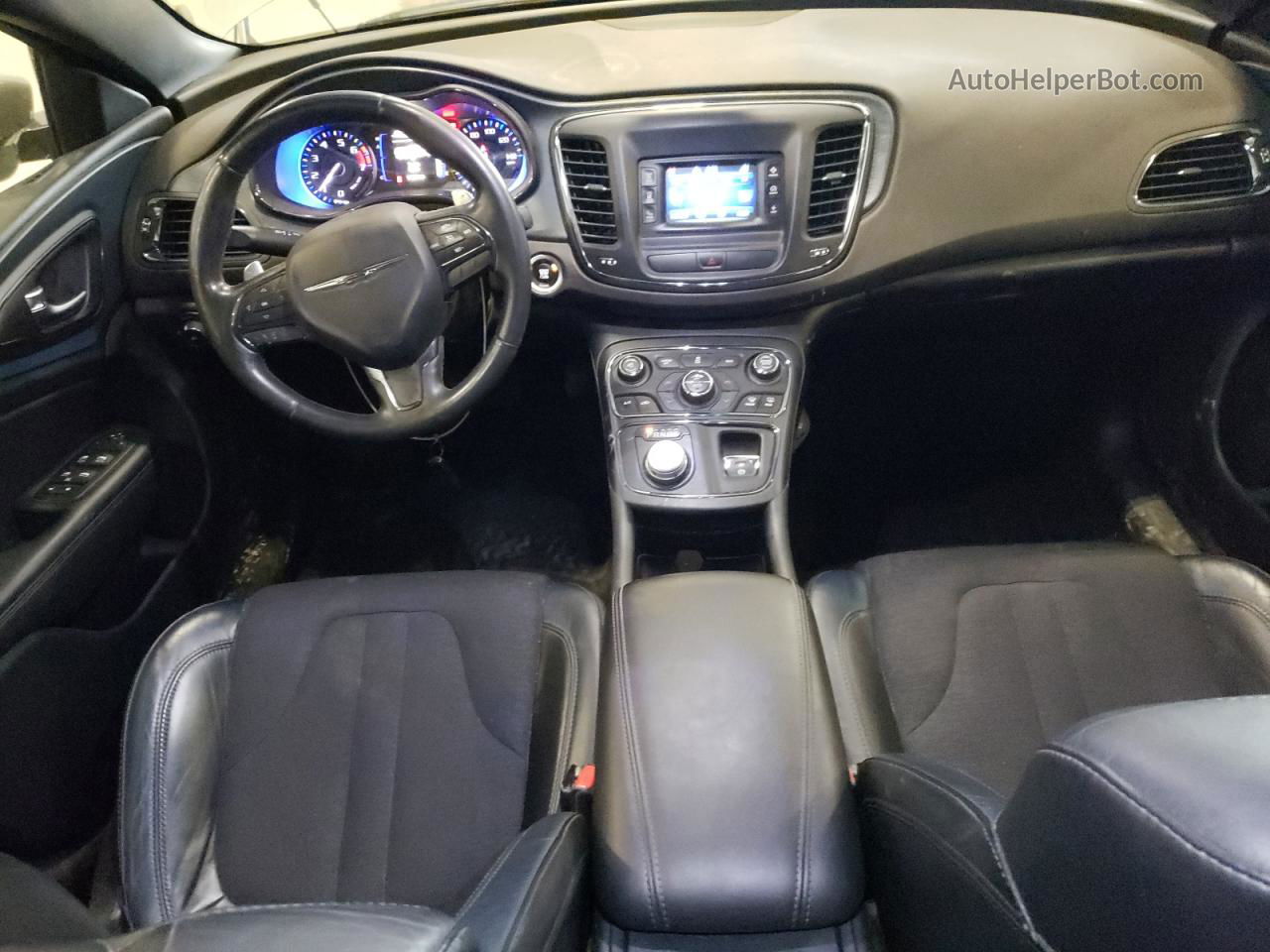 2015 Chrysler 200 S Серый vin: 1C3CCCBB3FN538034