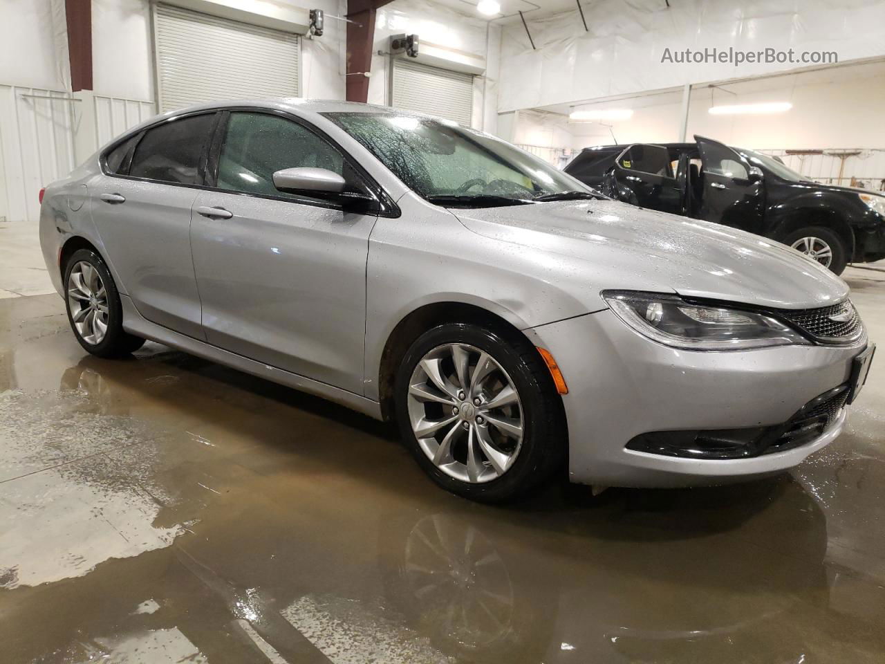 2015 Chrysler 200 S Gray vin: 1C3CCCBB3FN538034