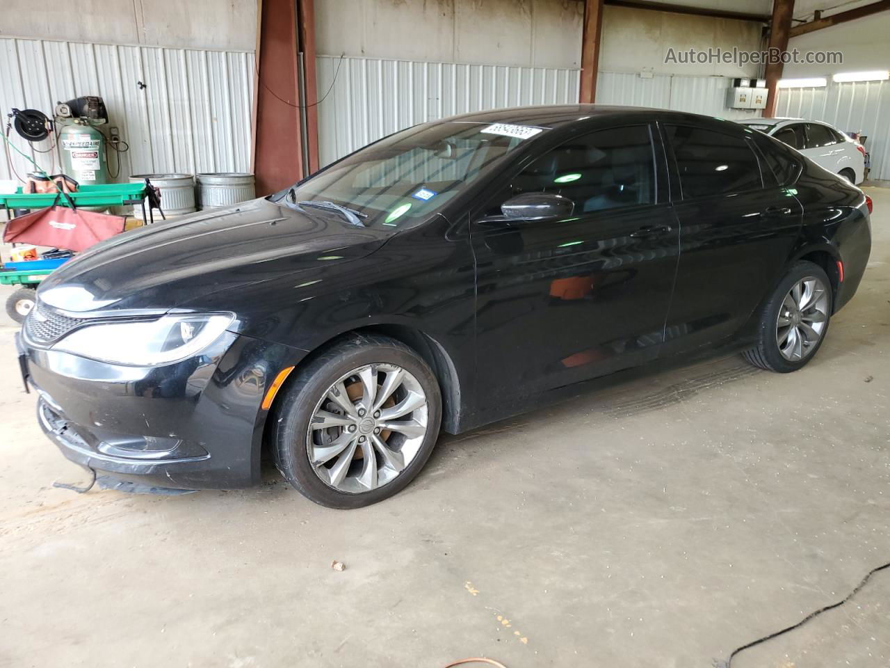 2015 Chrysler 200 S Черный vin: 1C3CCCBB3FN743756