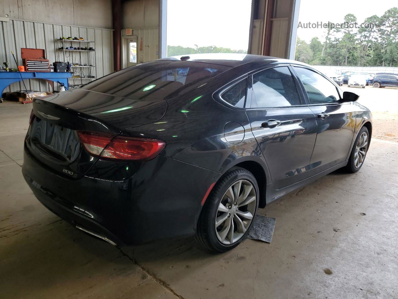 2015 Chrysler 200 S Black vin: 1C3CCCBB3FN743756