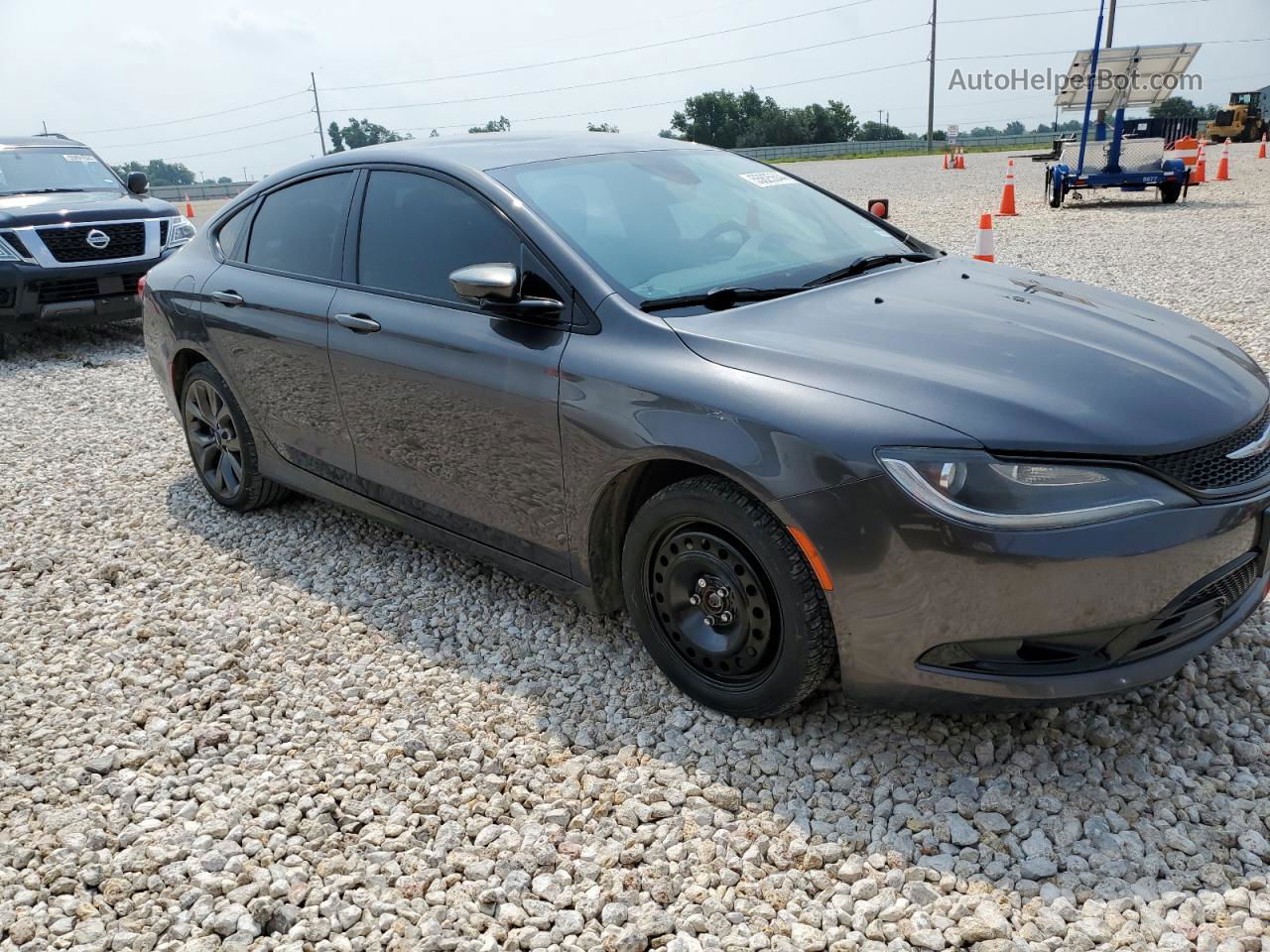 2016 Chrysler 200 S Черный vin: 1C3CCCBB3GN134801