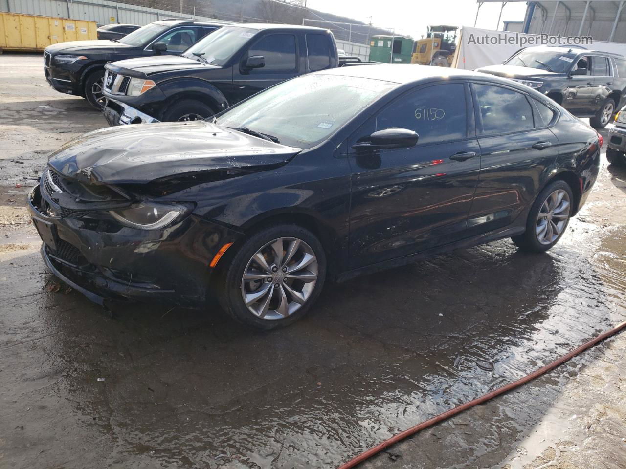 2016 Chrysler 200 S Черный vin: 1C3CCCBB3GN175722