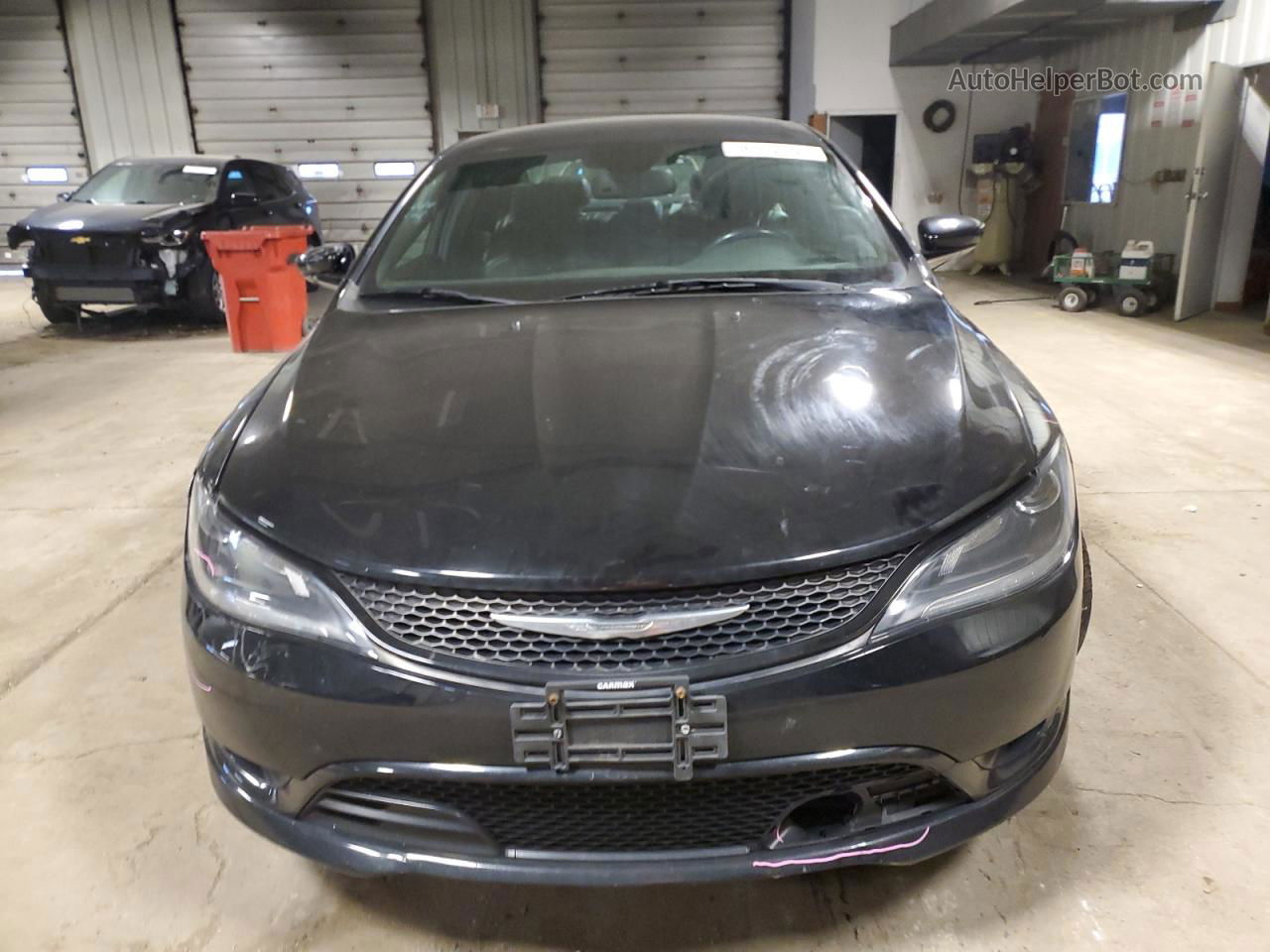 2015 Chrysler 200 S Black vin: 1C3CCCBB4FN710281