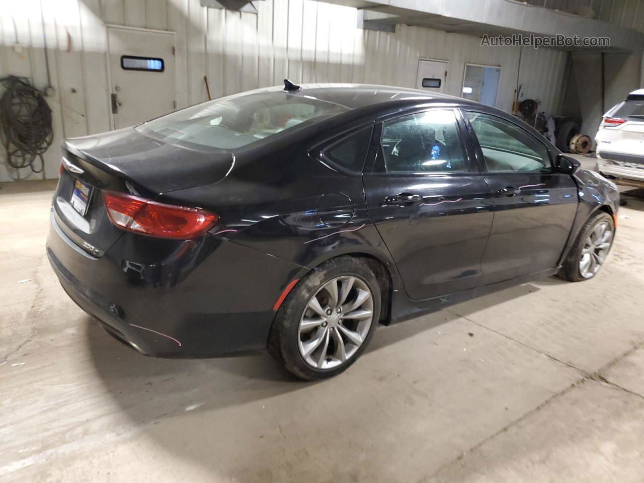 2015 Chrysler 200 S Black vin: 1C3CCCBB4FN710281