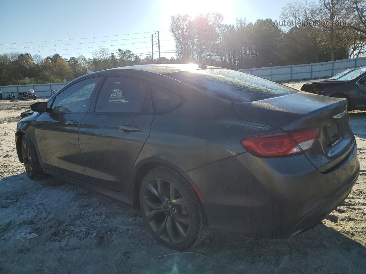 2016 Chrysler 200 S Серый vin: 1C3CCCBB4GN120373