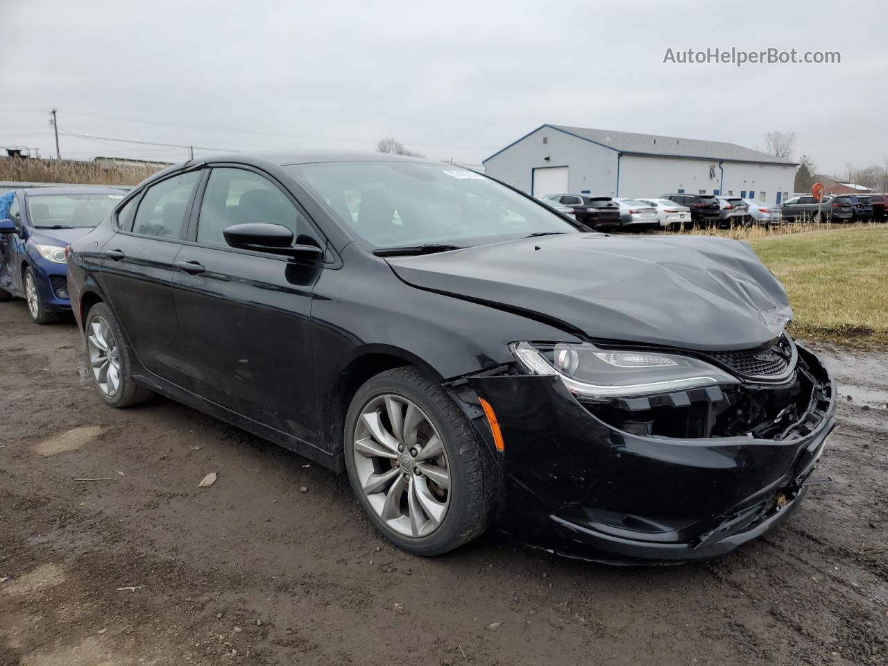 2016 Chrysler 200 S Черный vin: 1C3CCCBB4GN147668