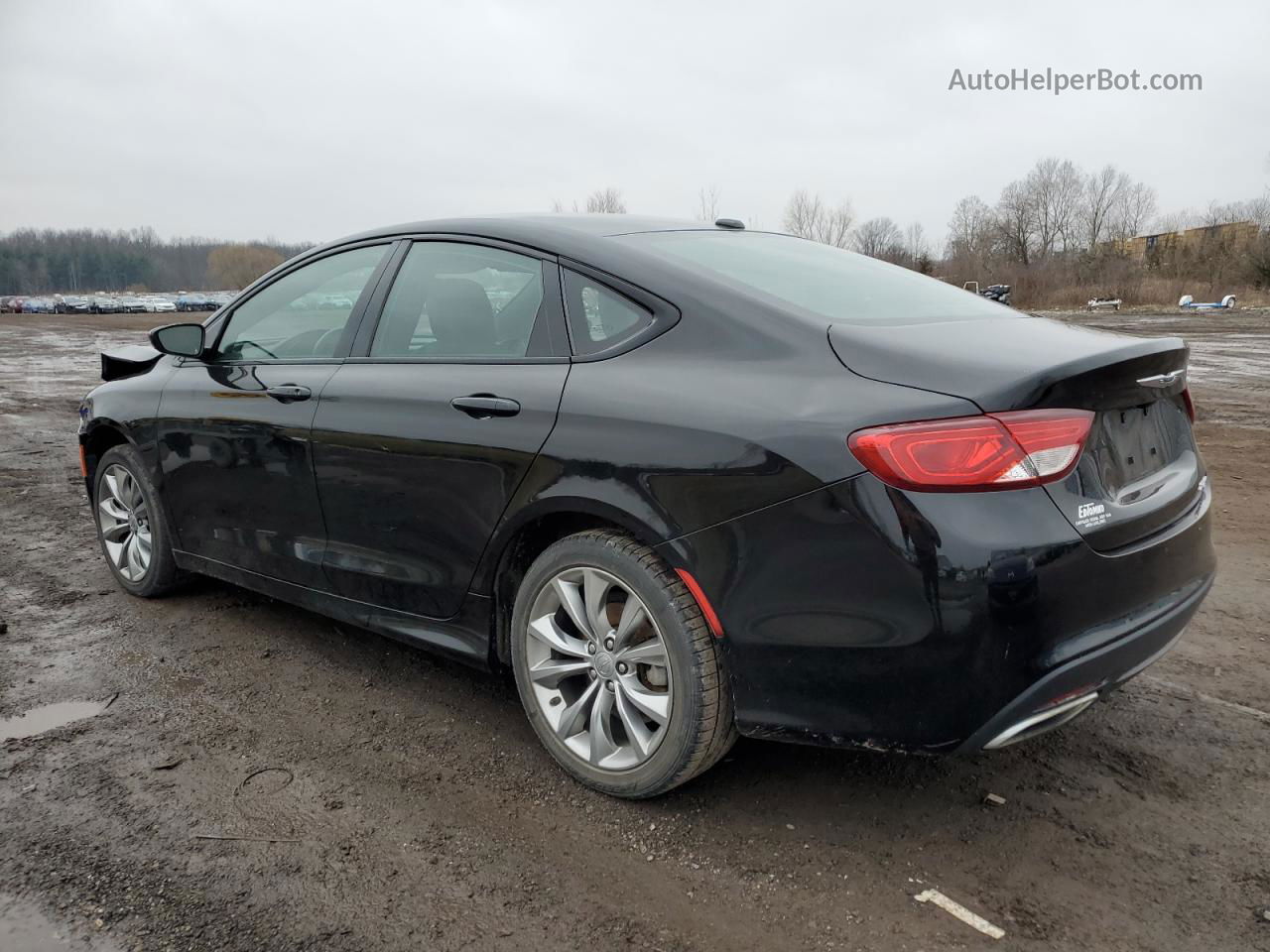 2016 Chrysler 200 S Черный vin: 1C3CCCBB4GN147668