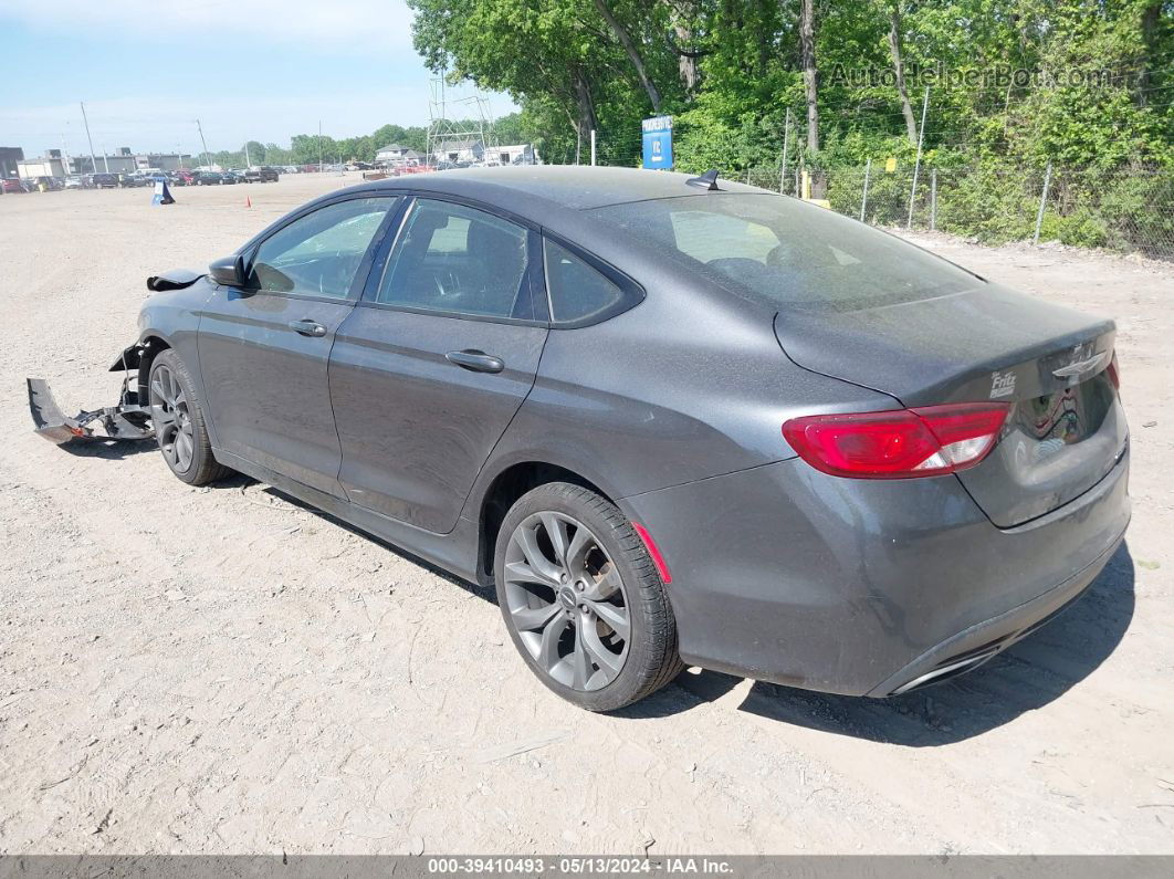 2016 Chrysler 200 S Серый vin: 1C3CCCBB4GN184574