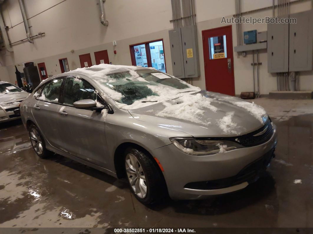 2015 Chrysler 200 S Silver vin: 1C3CCCBB5FN650740