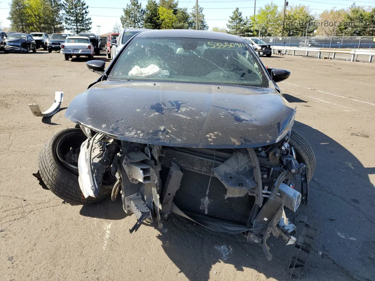 2015 Chrysler 200 S Black vin: 1C3CCCBB5FN654870