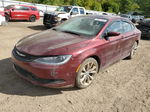 2016 Chrysler 200 S Burgundy vin: 1C3CCCBB5GN128188