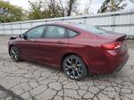 2016 Chrysler 200 S Burgundy vin: 1C3CCCBB5GN138509