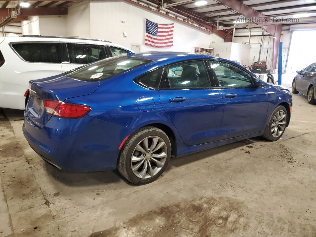 2016 Chrysler 200 S Blue vin: 1C3CCCBB5GN174460