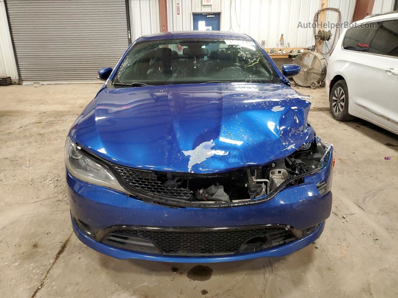 2016 Chrysler 200 S Blue vin: 1C3CCCBB5GN174460