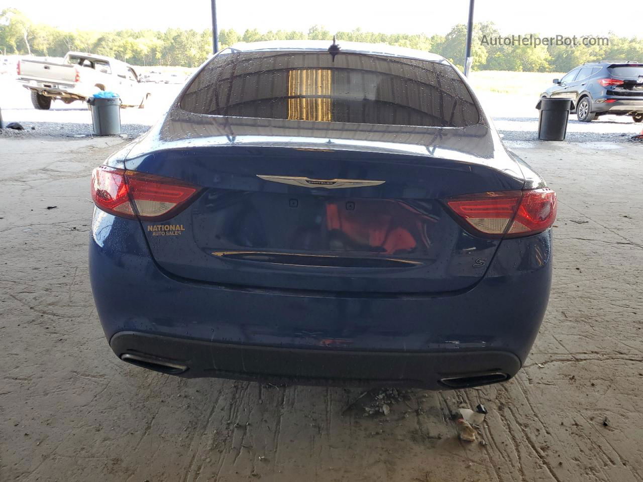 2017 Chrysler 200 S Blue vin: 1C3CCCBB5HN500663