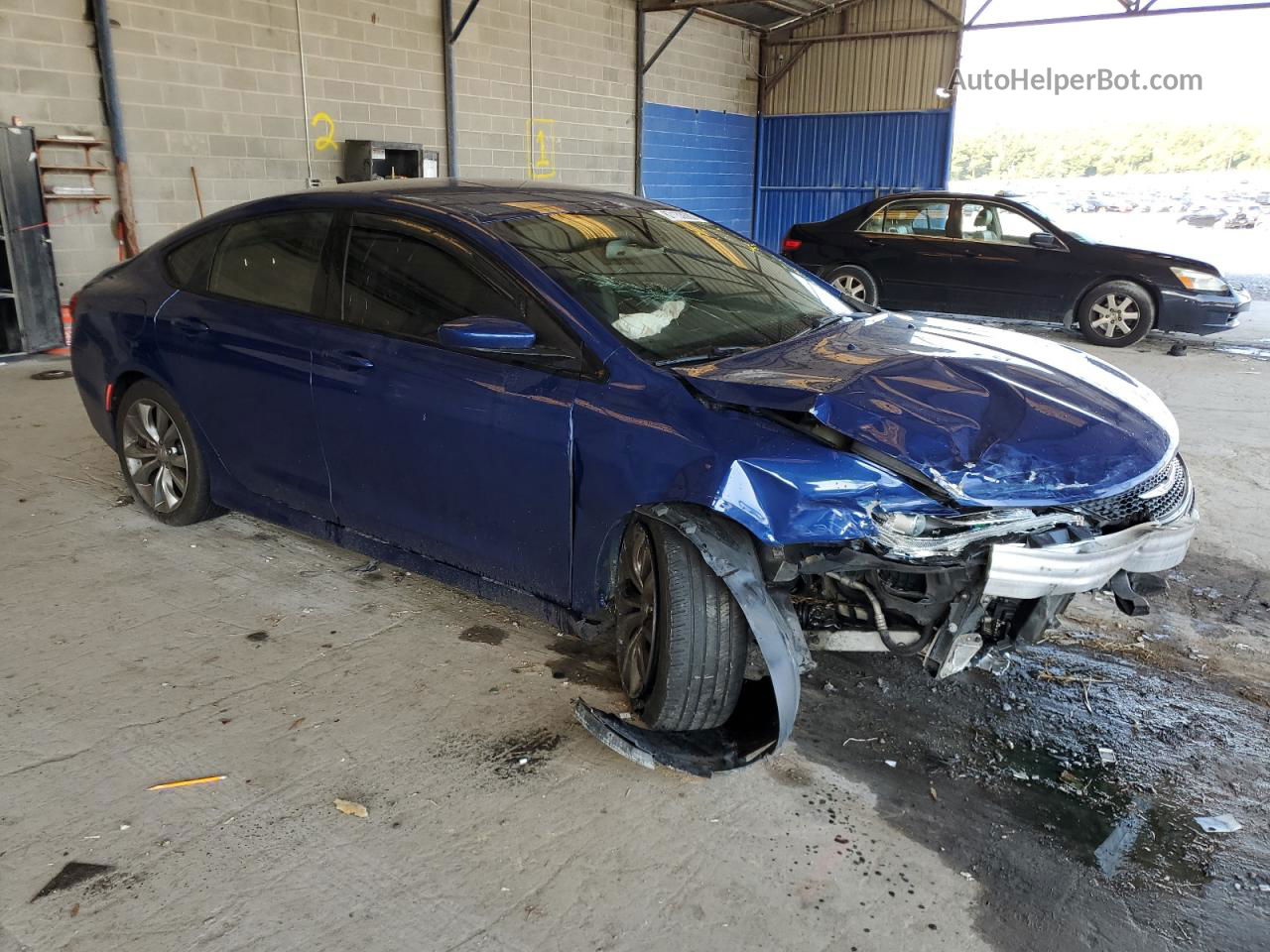 2017 Chrysler 200 S Blue vin: 1C3CCCBB5HN500663