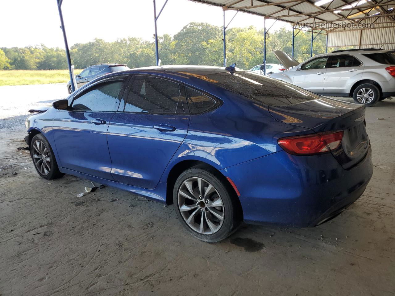 2017 Chrysler 200 S Blue vin: 1C3CCCBB5HN500663