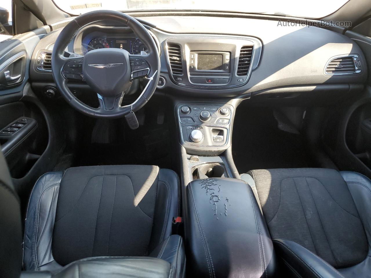 2015 Chrysler 200 S Черный vin: 1C3CCCBB6FN568841