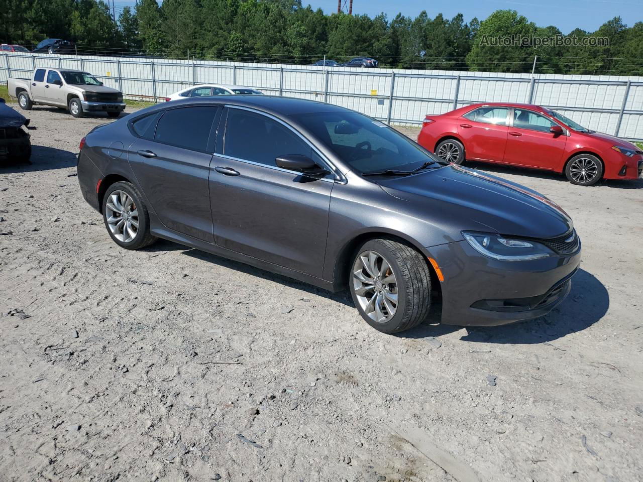 2015 Chrysler 200 S Black vin: 1C3CCCBB6FN568841