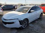 2015 Chrysler 200 S White vin: 1C3CCCBB6FN614779