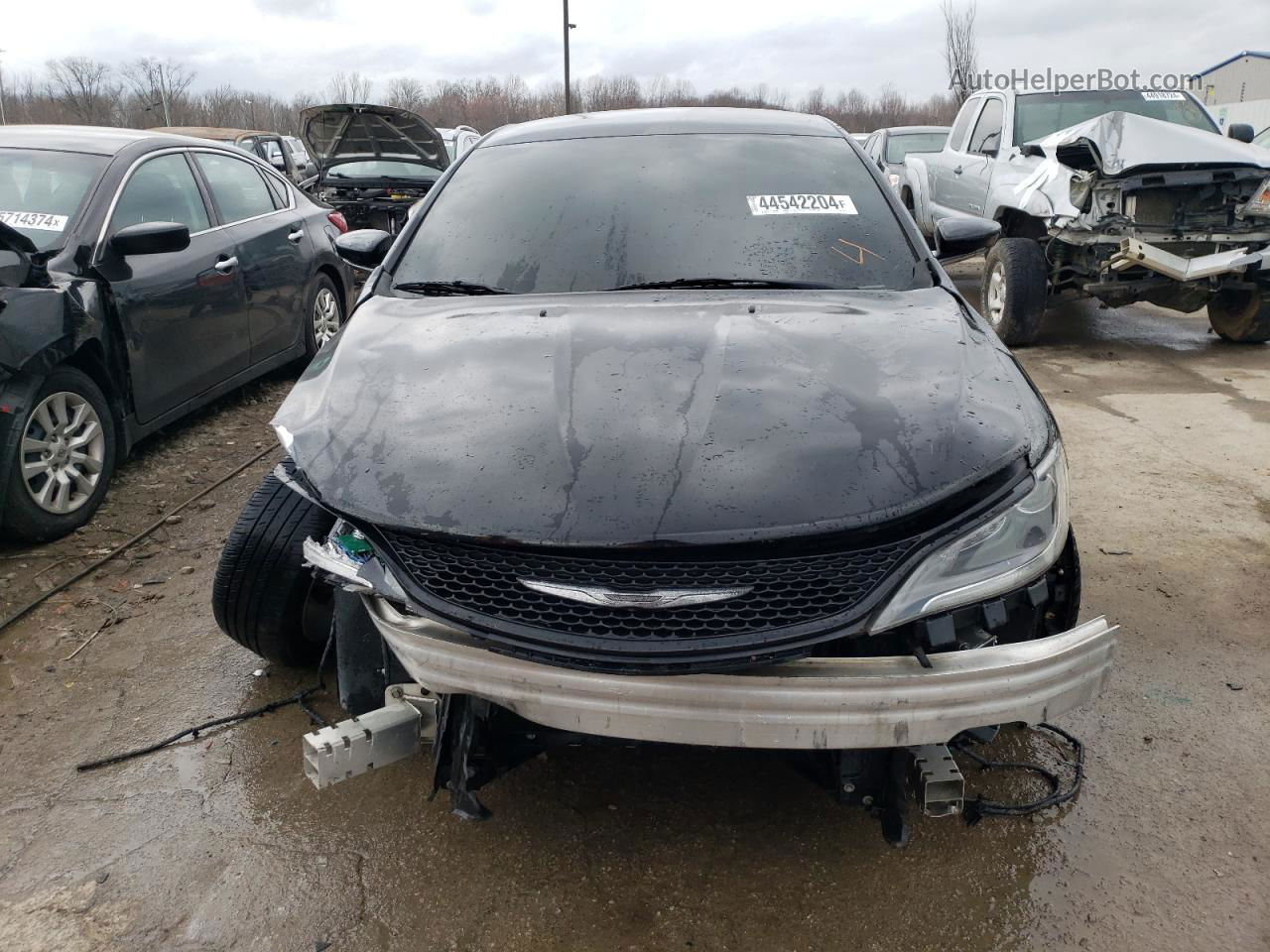 2015 Chrysler 200 S Black vin: 1C3CCCBB6FN755531