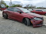 2016 Chrysler 200 S Maroon vin: 1C3CCCBB6GN130614