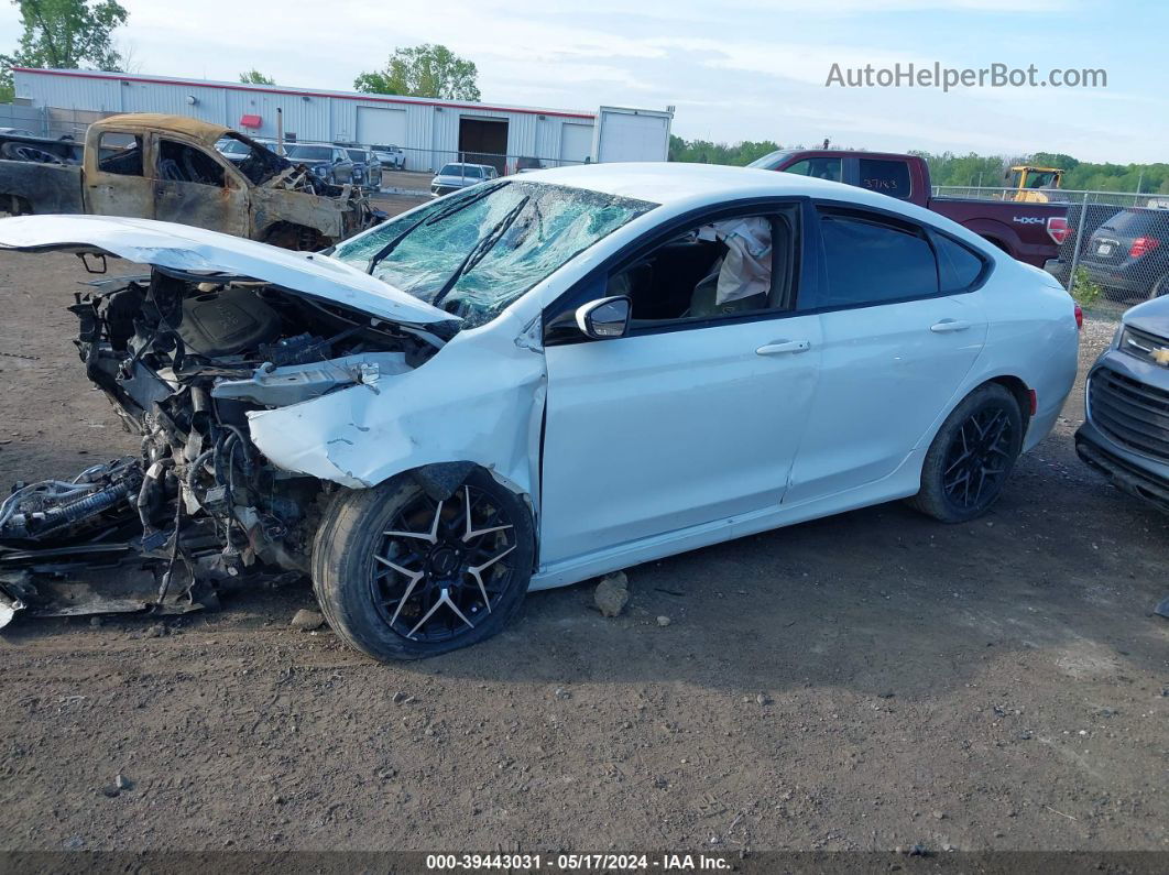 2015 Chrysler 200 S White vin: 1C3CCCBB7FN613950