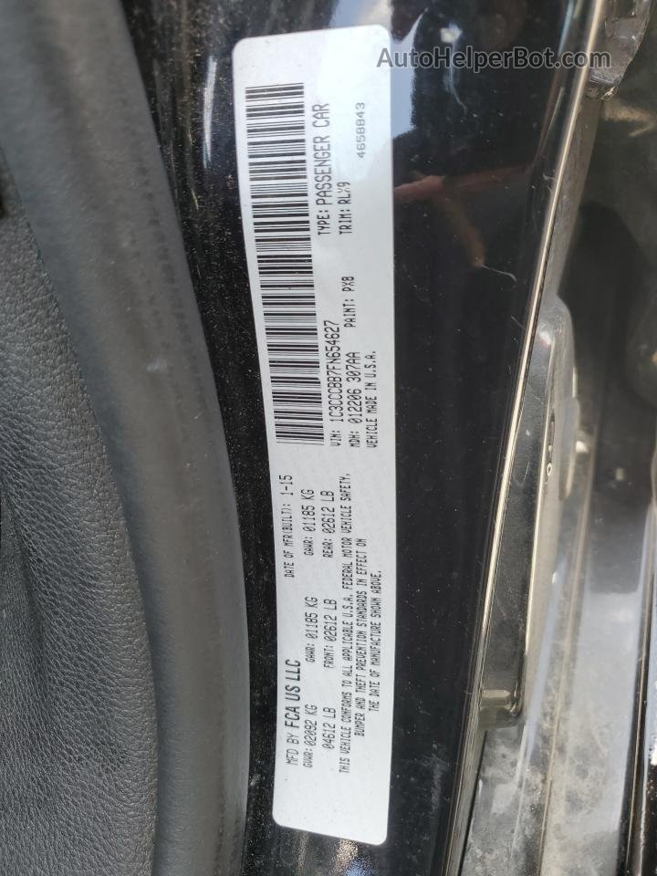 2015 Chrysler 200 S Черный vin: 1C3CCCBB7FN654627
