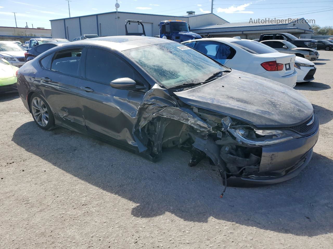 2015 Chrysler 200 S Black vin: 1C3CCCBB7FN709805