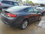 2015 Chrysler 200 S Gray vin: 1C3CCCBB7FN749981