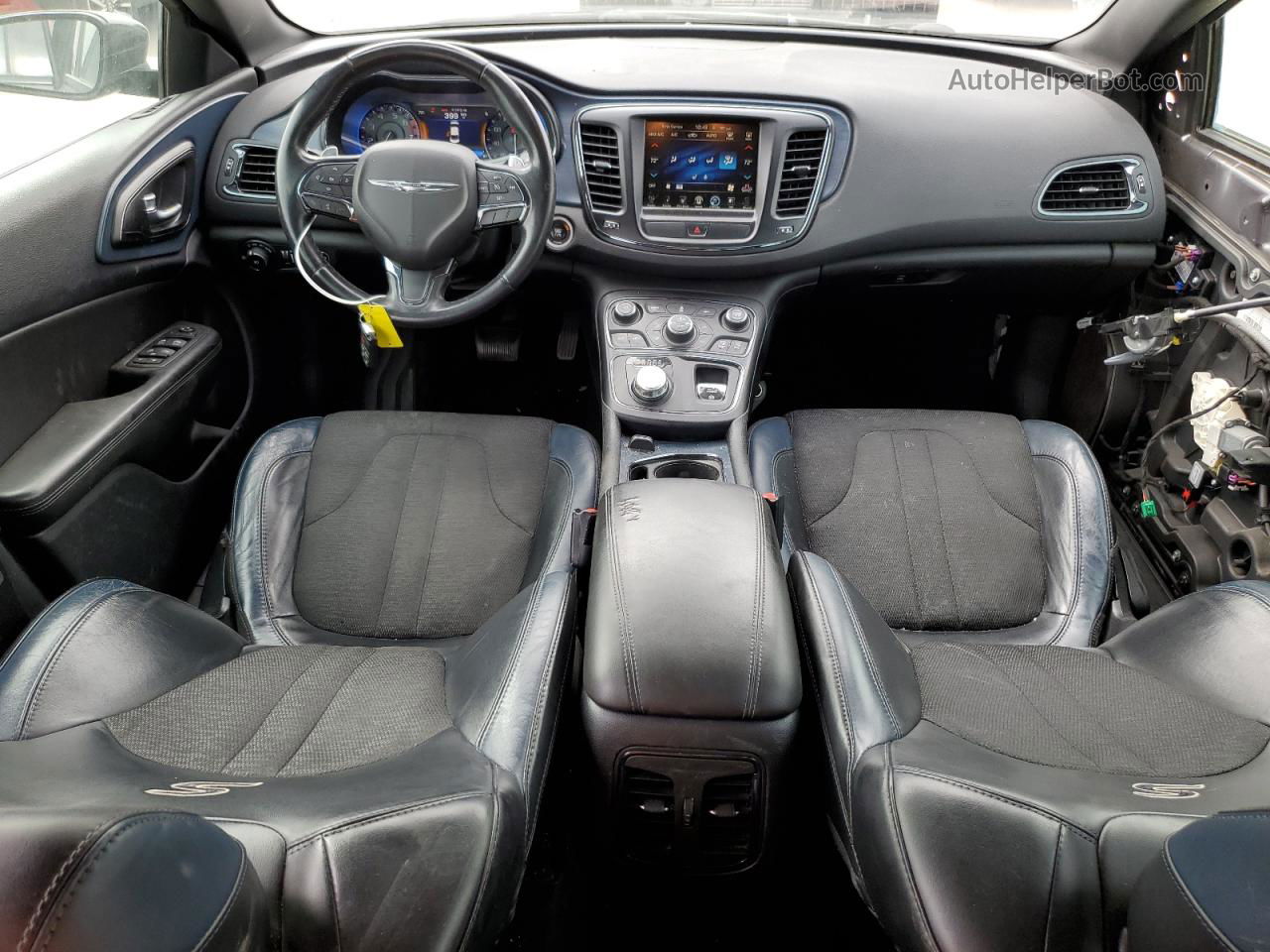 2015 Chrysler 200 S Серый vin: 1C3CCCBB7FN760690