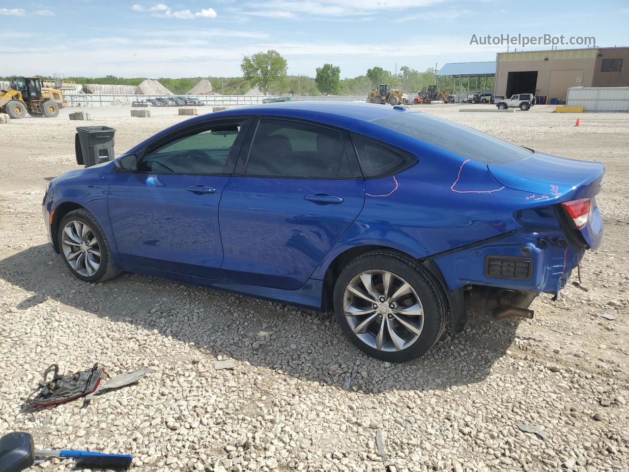 2016 Chrysler 200 S Blue vin: 1C3CCCBB7GN142545