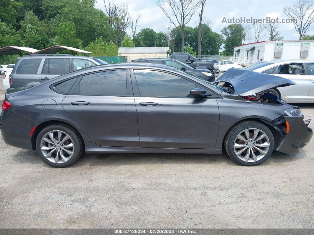 2016 Chrysler 200 S Серый vin: 1C3CCCBB7GN142884