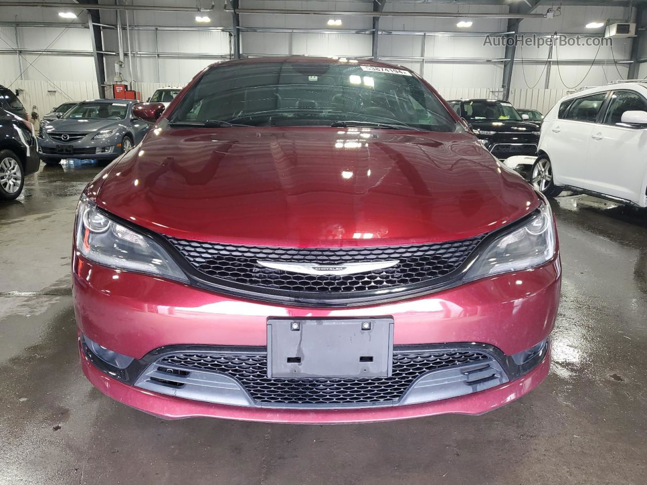 2015 Chrysler 200 S Red vin: 1C3CCCBB8FN565066