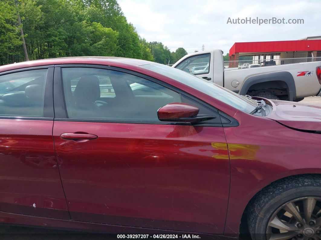 2015 Chrysler 200 S Бордовый vin: 1C3CCCBB8FN613004