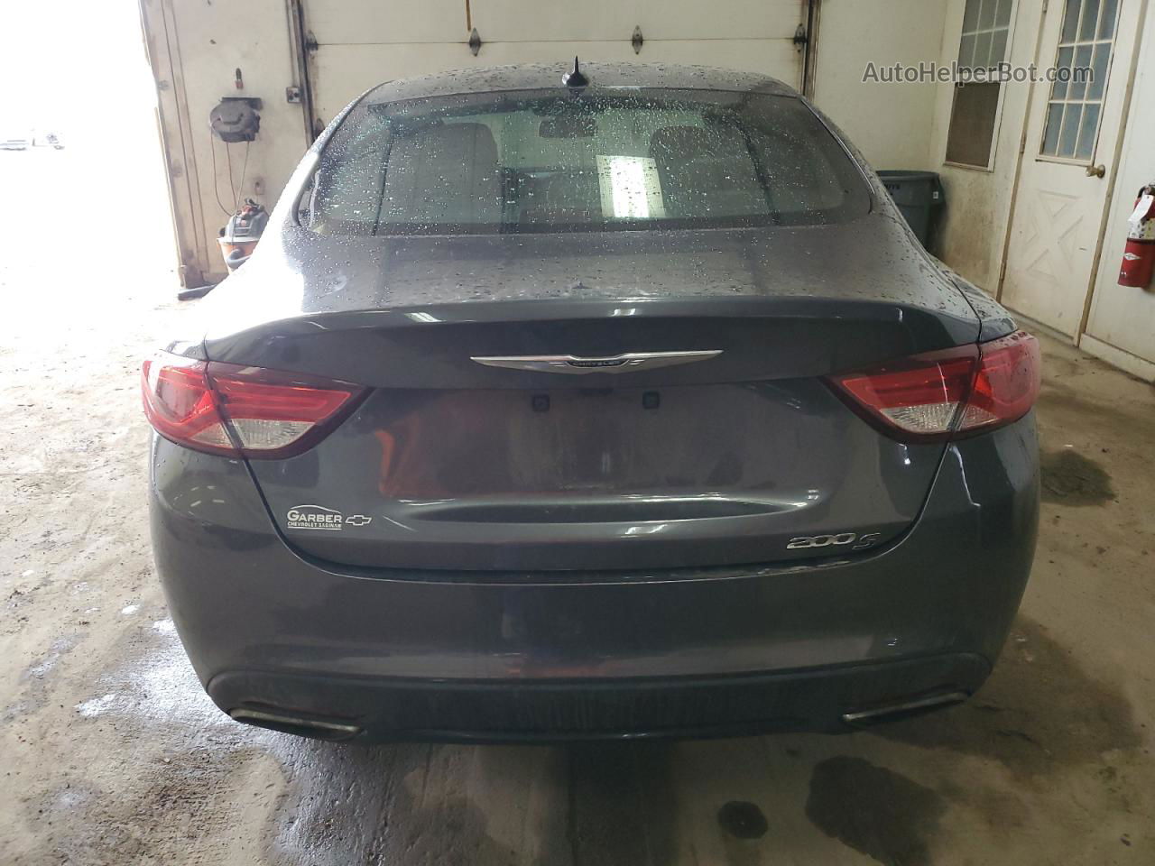 2016 Chrysler 200 S Charcoal vin: 1C3CCCBB8GN147821