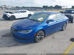 2016 Chrysler 200 S Blue vin: 1C3CCCBB9GN120854