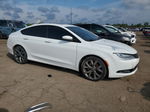 2016 Chrysler 200 S White vin: 1C3CCCBB9GN124726