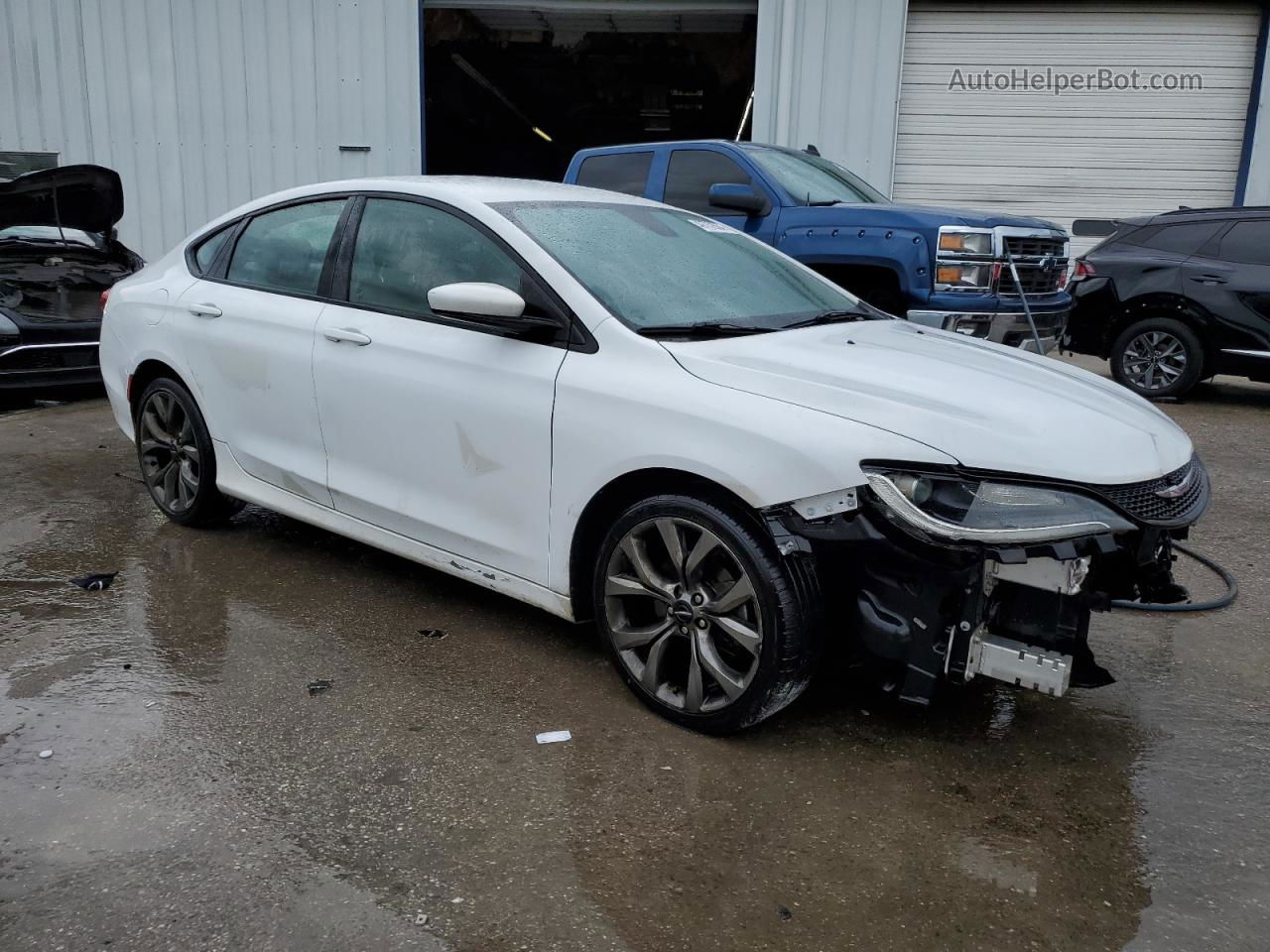 2016 Chrysler 200 S White vin: 1C3CCCBB9GN161467