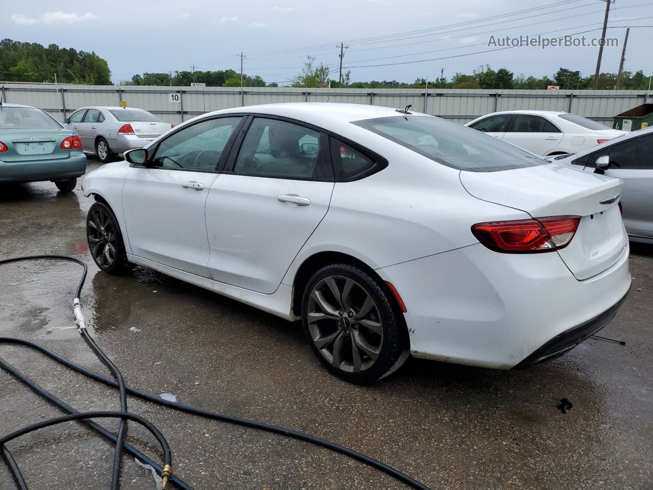 2016 Chrysler 200 S White vin: 1C3CCCBB9GN161467