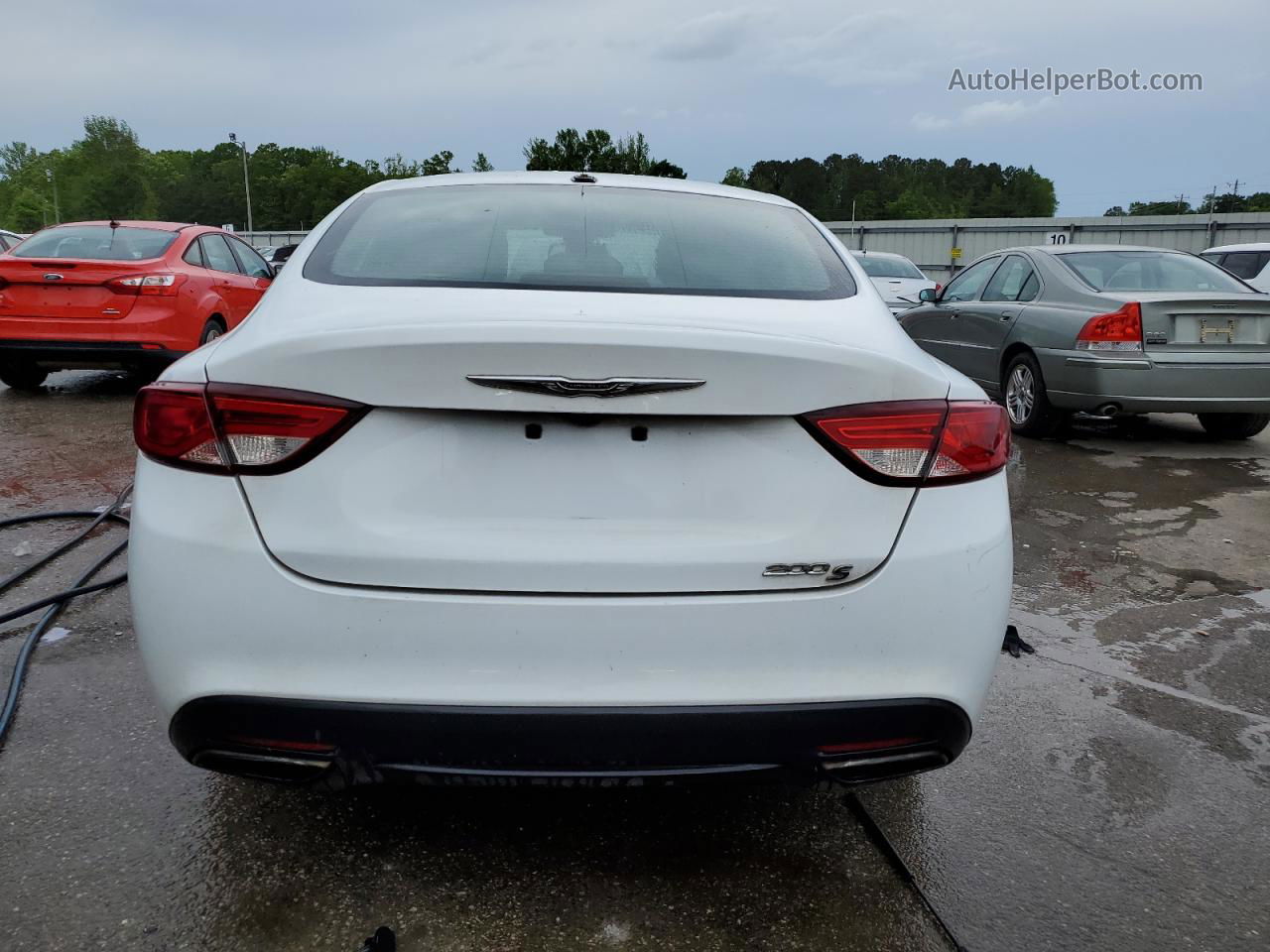 2016 Chrysler 200 S White vin: 1C3CCCBB9GN161467